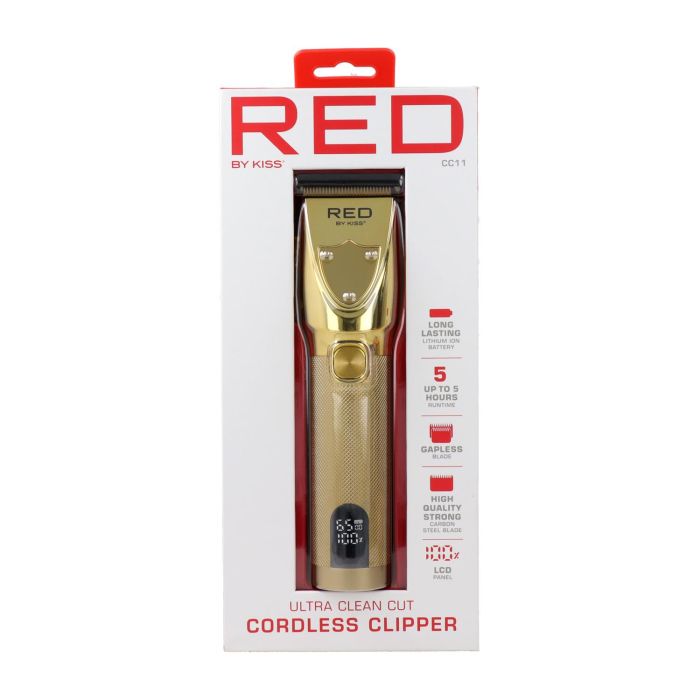 Red Kiss Ultra Cleancut Cordless Clipper Maquina De Corte