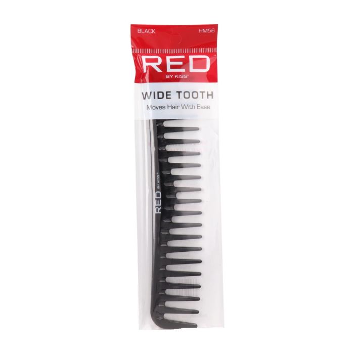 Red Kiss Wide Tooth Comb Peine