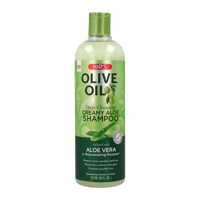ORS Champú Crema de Aceite de Oliva y Aloe Vera 473 ml