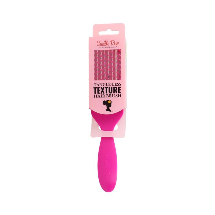 Camille Rose Tangle-less Texture Hair Brush Pink Cepillo