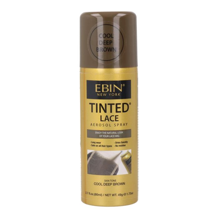 Ebin New York Tinted Lace Cool Deep Brown Spray 80 ml