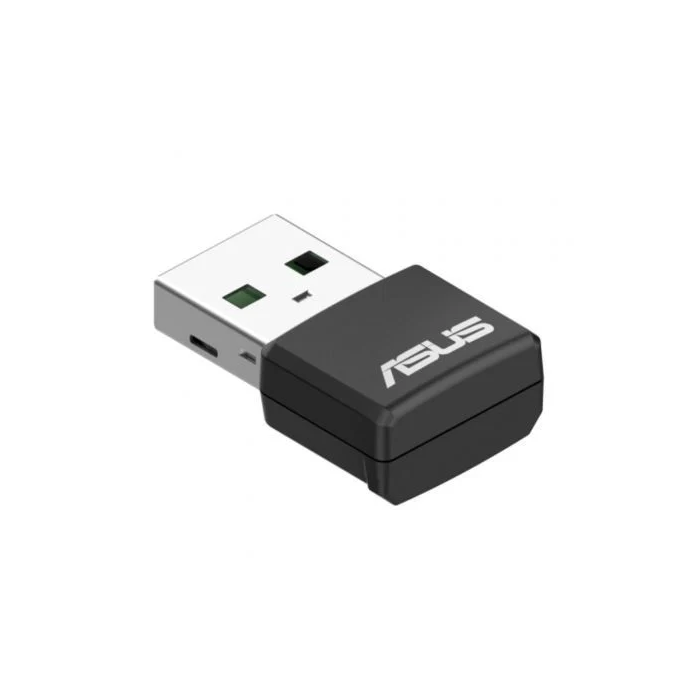 ASUS AX55 Nano Adaptador WiFi USB AX1800 Doble Banda USB WWAN 1800 Mbit/s para PC/Portátil