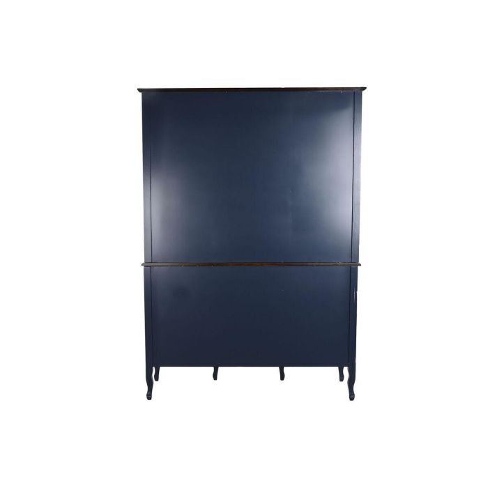 Vitrina Atlantico DKD Home Decor Azul Marino Marron 44 x 199 x 141.5 cm 2