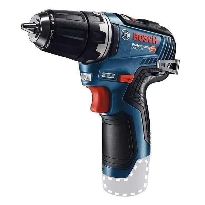 Bosch Professional BOS3165140936941 Taladro Atornillador Inalámbrico GSR 12V-35 FC Solo (sin batería/cargador) 1