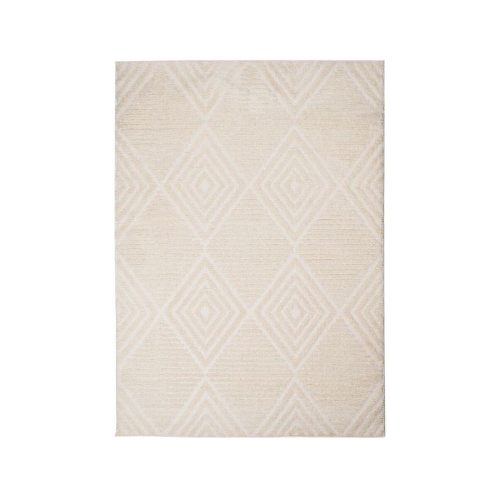 Alfombra Beige 160 x 2 x 230 cm 160 X 1 X 230 CM