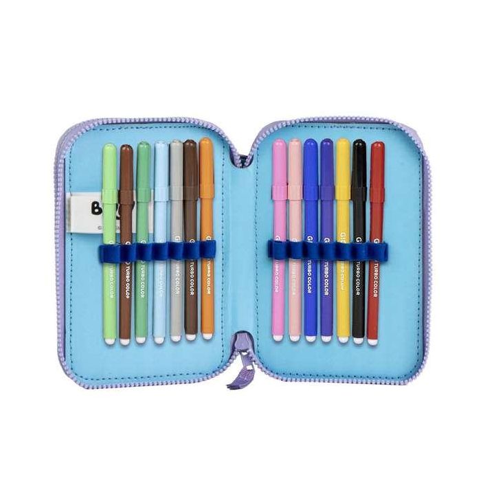 Plumier con accesorios bluey 12.5 x 19.5 x 4.5 cm 3 Plumier con accesorios bluey 12.5 x 19.5 x 4.5 cm 3