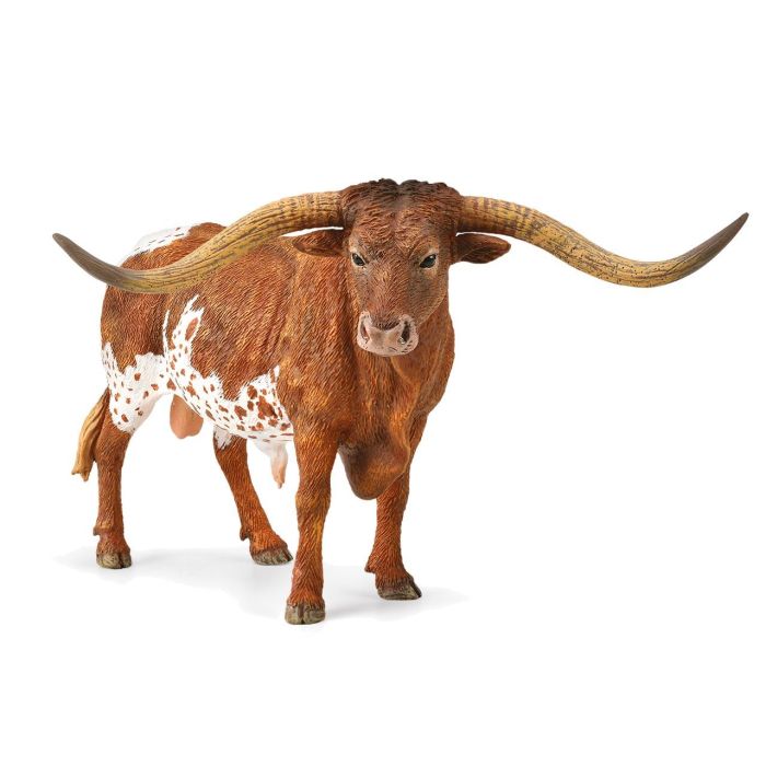 Collecta 88925 Toro Texano Cuernos Largos Figura de Colección Detallada XL con Diseño Mejorado de Cuernos y Pelaje Realista Collecta 88925 Toro Texano Cuernos Largos Figura de Colección Detallada XL con Diseño Mejorado de Cuernos y Pelaje Realista