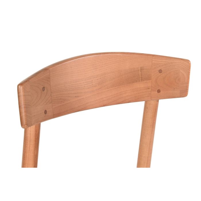 DKD Home Decor Silla Horeca Marron de Olmo y Fibra 76 cm Alto, 48 cm Ancho, 40 cm Profundidad, Asiento 45 cm 2 DKD Home Decor Silla Horeca Marron de Olmo y Fibra 76 cm Alto, 48 cm Ancho, 40 cm Profundidad, Asiento 45 cm 2