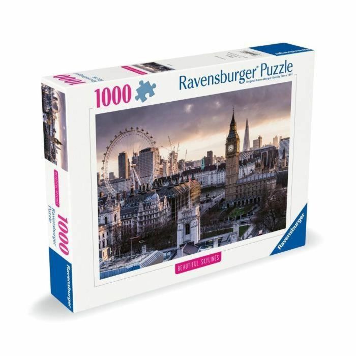 Ravensburger RAV1740593139635 Rompecabezas de 1000 piezas La ciudad para adultos y niños 2
