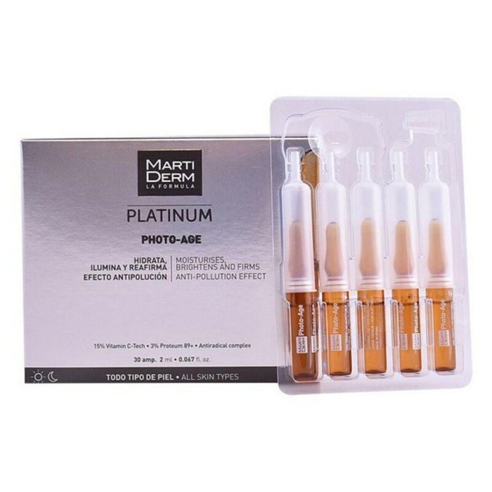 Ampollas Platinum Photo Age Martiderm (2 ml) 2 Ampollas Platinum Photo Age Martiderm (2 ml) 2