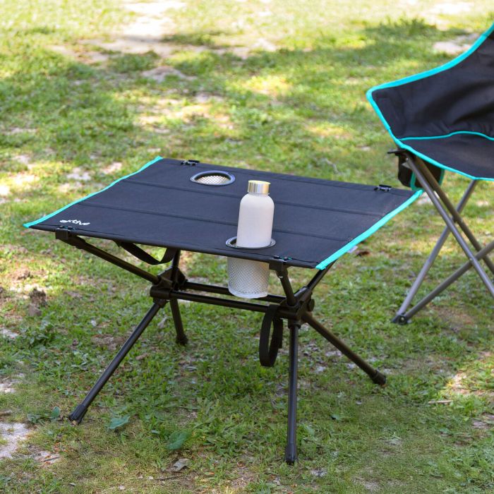 Mesa Plegable Aktive 63 X 42 X 56 CM (2 Unidades) 4 Mesa Plegable Aktive 63 X 42 X 56 CM (2 Unidades) 4