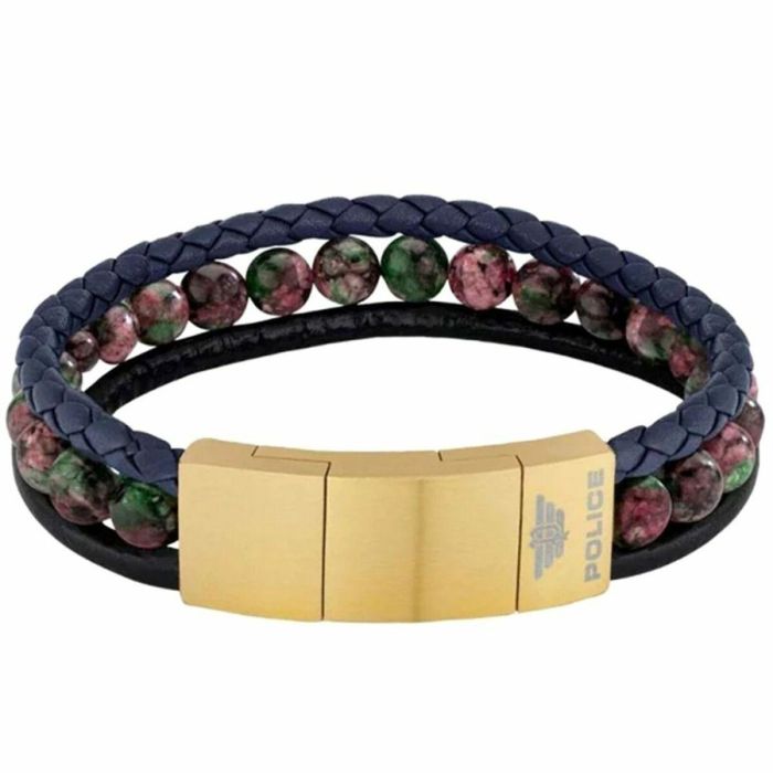 Pulsera Hombre Police PJ26552BLK.02 Acero Inoxidable 45 cm 21,5 cm Pulsera Hombre Police PJ26552BLK.02 Acero Inoxidable 45 cm 21,5 cm