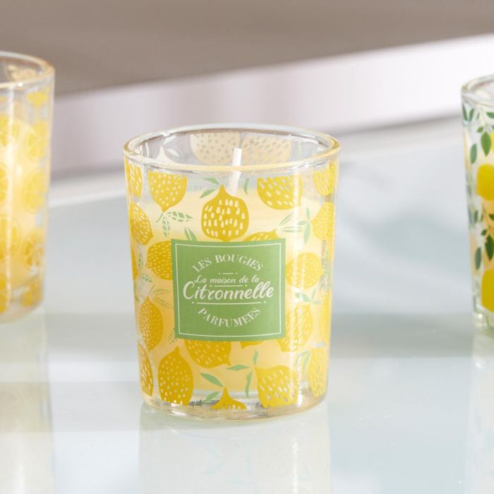 Vela Citronela Home Deco Factory altura 6,5 cm  6