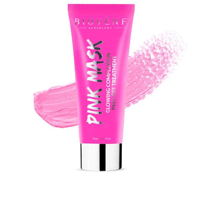 Biovene PINK MASK Glowing Complexion Peel-Off Treatment Mascarilla Facial Hidratante 75 ml 2 Biovene PINK MASK Glowing Complexion Peel-Off Treatment Mascarilla Facial Hidratante 75 ml 2