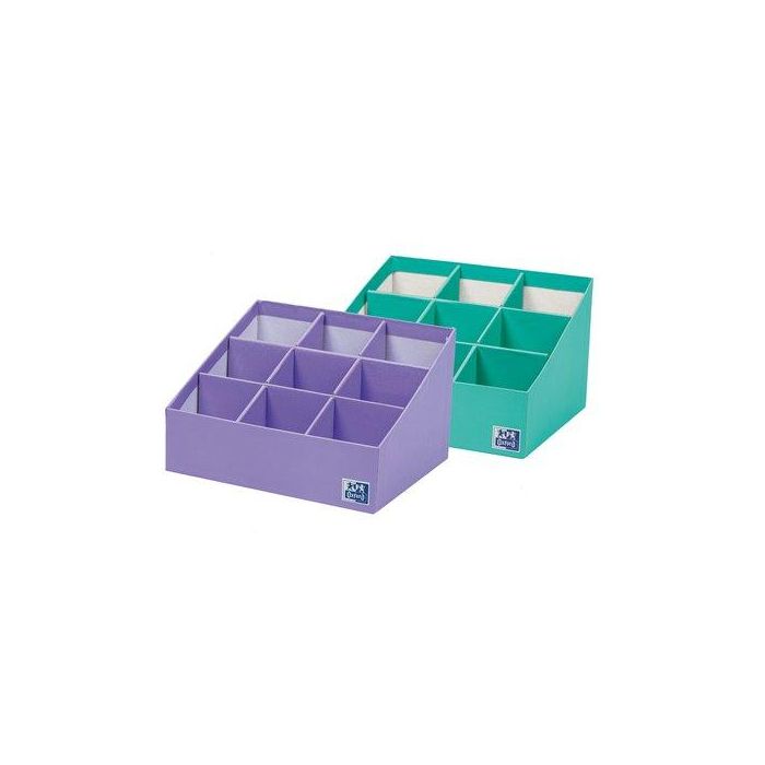 Organizador Sobremesa Oxford Escalado 3X3 Surtido (2 Col.)