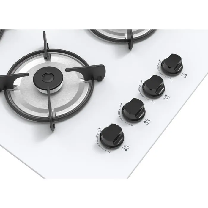 Continental Edison CECTG4VW1 Tabla 4 fuegos Gas Vidrio Blanco 3 Continental Edison CECTG4VW1 Tabla 4 fuegos Gas Vidrio Blanco 3