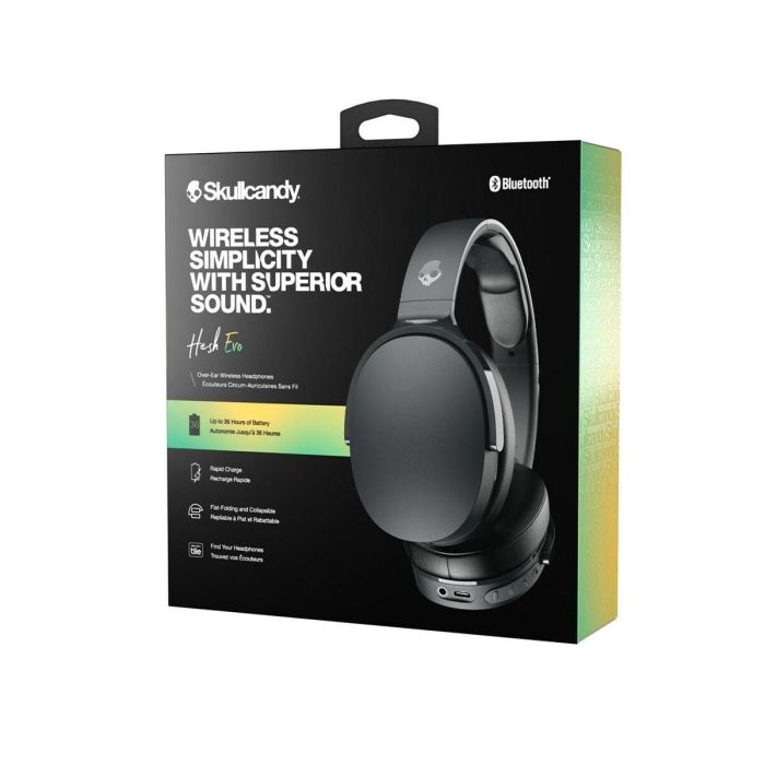Auriculares de Diadema Skullcandy S6HVW-N740 Negro True black 2
