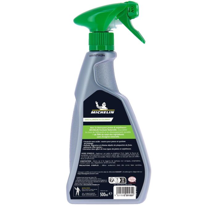 Michelin Limpiador de Llantas y Ruedas 500 ml - Desengrasante Profundo para Suciedad Incrustada, Grasa y Pastillas de Freno, Todo Tipo de Llantas 3 Michelin Limpiador de Llantas y Ruedas 500 ml - Desengrasante Profundo para Suciedad Incrustada, Grasa y Pastillas de Freno, Todo Tipo de Llantas 3