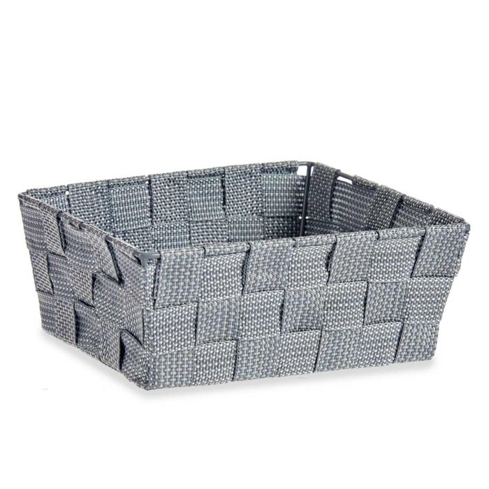 Cesta de Tela Kipit 17 cm Gris - 21x18x8 cm, 1.7 l (24 Unidades) 1 Cesta de Tela Kipit 17 cm Gris - 21x18x8 cm, 1.7 l (24 Unidades) 1