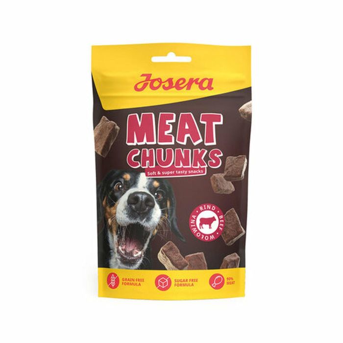 Snack para Perros Josera Meat Chunks Ternera 70 g 3