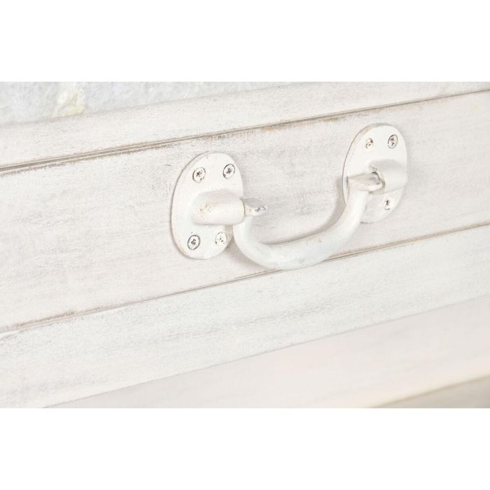 Mueble Auxiliar Home ESPRIT Blanco 147 x 77 x 92 cm 3