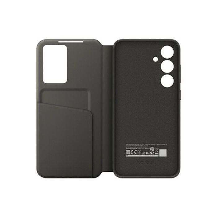 Samsung SAM1728654645220 Funda Smart View para Galaxy S24 FE con tarjetero, color negro 3