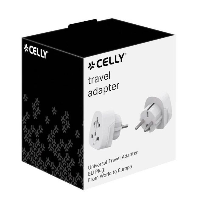 Cargador de Pared Celly TRAVELADAPTER Blanco 6