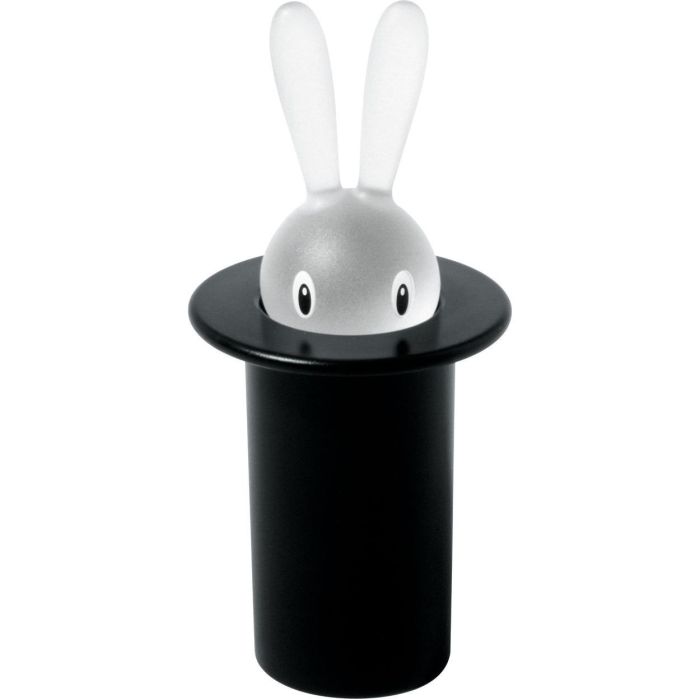 Magic Bunny Palillero Resina Negro ALESSI ASG16 B