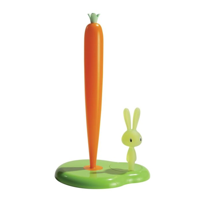 Bunny &Amp; Carrot Portarrollos Cocina Verde 34 Cm ALESSI ASG42/H GR