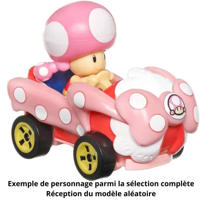 Hot Wheels Mario Kart Surtido Vehículos Coche Pequeño 3 Años y Más GBG25 Modelo Aleatorio 4