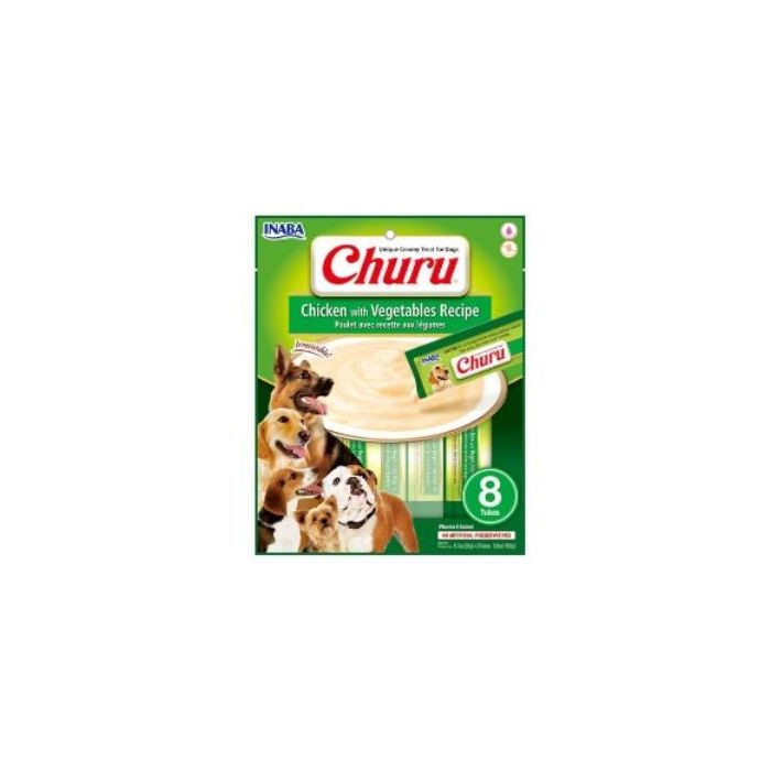 Churu Dog Receta De Pollo Con Vegetales (8P) 1 Bolsa De 8 St Churu Dog Receta De Pollo Con Vegetales (8P) 1 Bolsa De 8 St