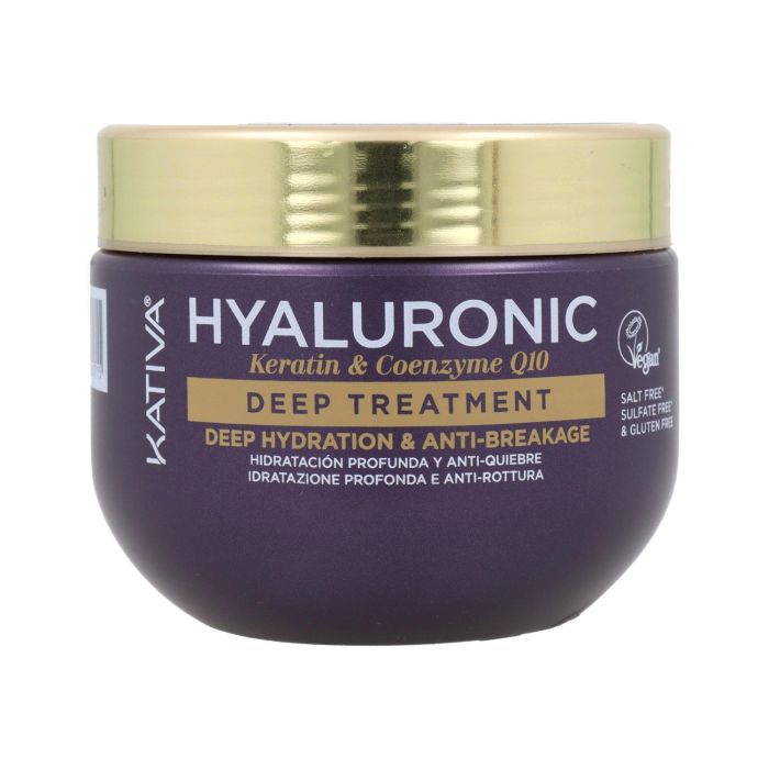 Kativa Hyaluronic Keratin & Coenzyme Q10 Deep Treatment 300 mL