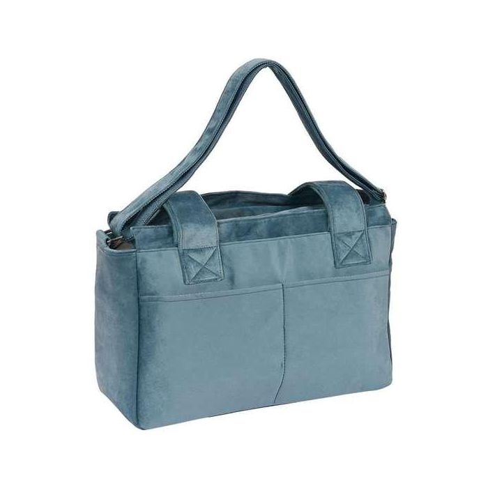 Bolso Cambiador de Pañales Safta Leaves Turquesa (46 x 26 x 15 cm) 6