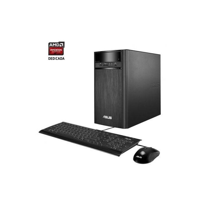 PC SOBREMESA ASUS A31BF-SP002T - AMD A10-7800 3.5 MHZ - 8GB - 1TB - AMD RADEON R7 340 2GB - DVD+-RW - TECLADO Y RATÓN - W10 PC SOBREMESA ASUS A31BF-SP002T - AMD A10-7800 3.5 MHZ - 8GB - 1TB - AMD RADEON R7 340 2GB - DVD+-RW - TECLADO Y RATÓN - W10