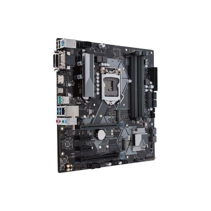 PLACA BASE ASUS PRIME H370M-PLUS - SOCKET LGA 1151 PARA PROCESADORES 8TH GEN - CHIPSET H370 - 4XDIMM DDR4 - CROSSFIREX - HDMI/DVI-D/VGA - MATX 1 PLACA BASE ASUS PRIME H370M-PLUS - SOCKET LGA 1151 PARA PROCESADORES 8TH GEN - CHIPSET H370 - 4XDIMM DDR4 - CROSSFIREX - HDMI/DVI-D/VGA - MATX 1