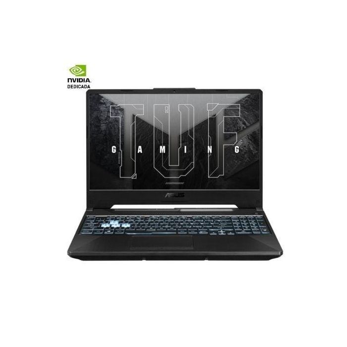 Laptop Asus 90NR0JF7-M000X0 Qwerty Español AMD Ryzen 5 7535HS 16 GB RAM 512 GB SSD NVIDIA GeForce RTX 3050