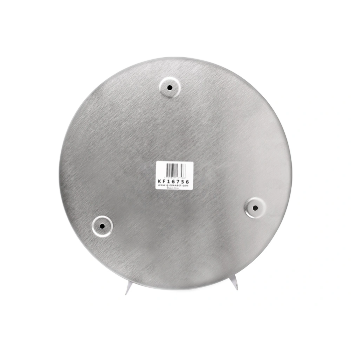 Q-connect Dispensador de Papel Higiénico Jumbo Acero Inoxidable 115x254x265 mm 2