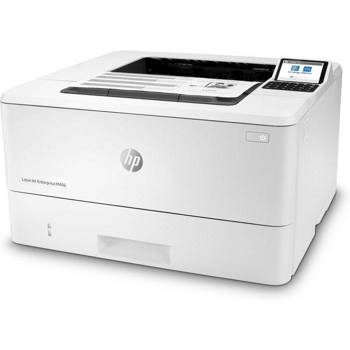 HP 3PZ15A Impresora Láser Monocromo LaserJet Enterprise M406DN | Dúplex Automático, Ethernet, 40 ppm, Seguridad Avanzada 1 HP 3PZ15A Impresora Láser Monocromo LaserJet Enterprise M406DN | Dúplex Automático, Ethernet, 40 ppm, Seguridad Avanzada 1