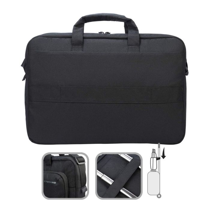 Maletín para Portátil Tucano BSTN-BK Negro 15,6'' 7
