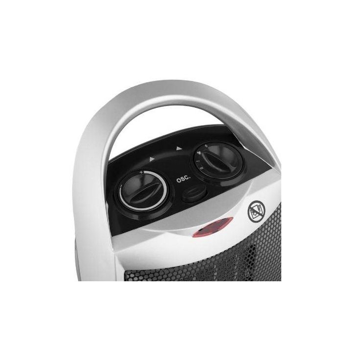 Calefactor Tristar KA-5038 1500 W Negro/Plateado 1