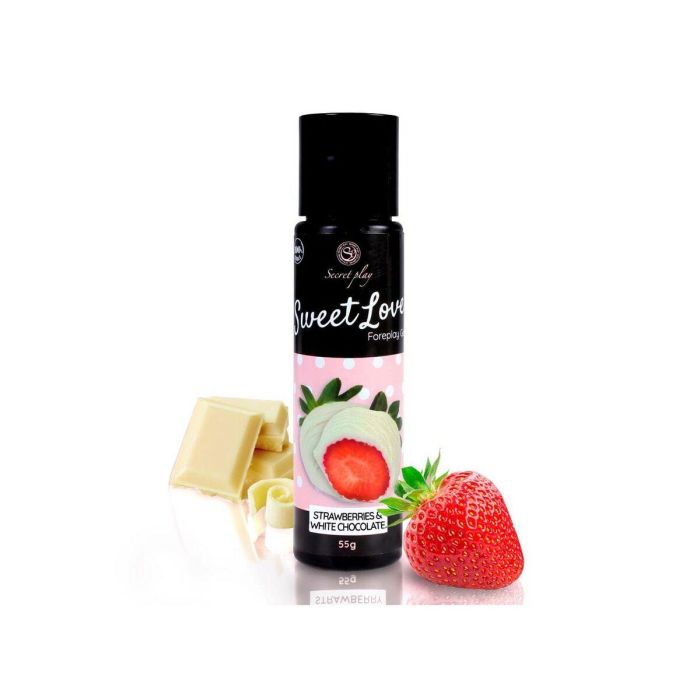 Lubricante Secret Play 60 ml Chocolate Fresa Lubricante Secret Play 60 ml Chocolate Fresa