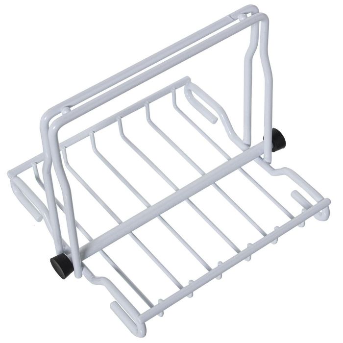 Servilletero de mesa Alexandra House Living Blanco Metal 21 x 15 x 18 cm 1