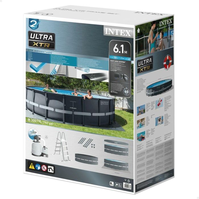 Piscina Desmontable Intex 26334 610 x 122 x 610 cm 1 Piscina Desmontable Intex 26334 610 x 122 x 610 cm 1