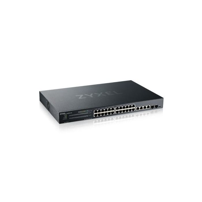 Zyxel XMG1930-30 Gestionado L3 2.5G Ethernet (100/1000/2500) Negro 1 Zyxel XMG1930-30 Gestionado L3 2.5G Ethernet (100/1000/2500) Negro 1