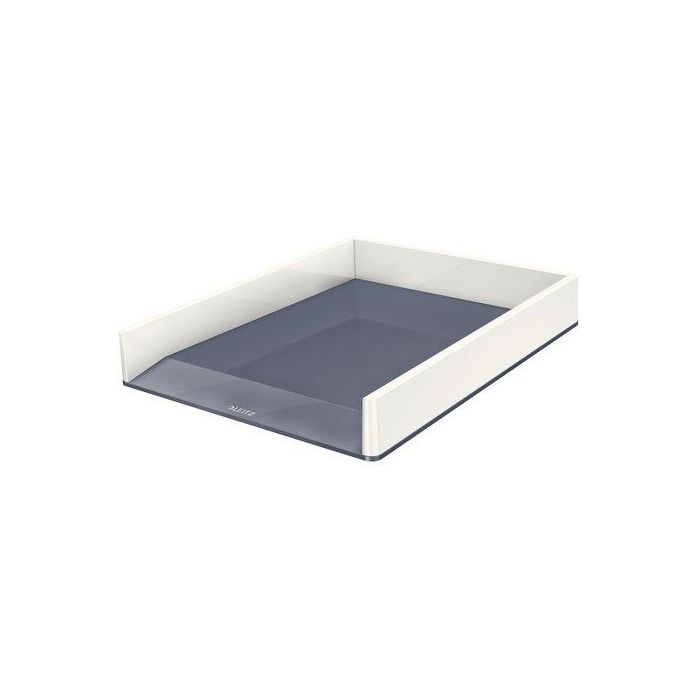 Bandeja Sobremesa Leitz Wow Dual Blanco Perla/Gris