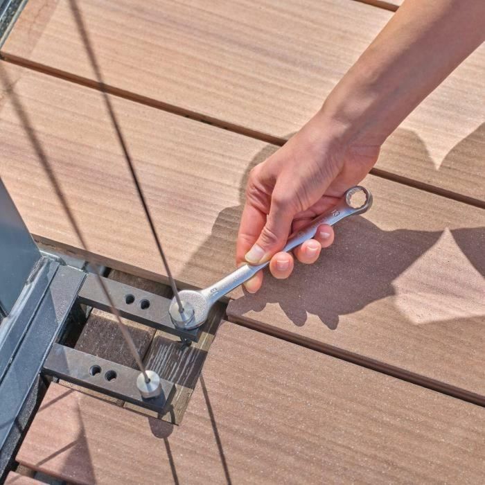 Bosch BOS4053423254136 Juego de Llaves Combinadas de 15 Piezas Métrico 6-21 mm Robustas Ergonómicas 1