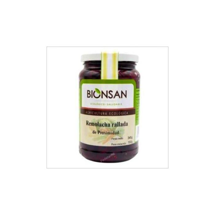 BIONSAN Remolacha Roja Rallada Ecológica de Proximidad 345g