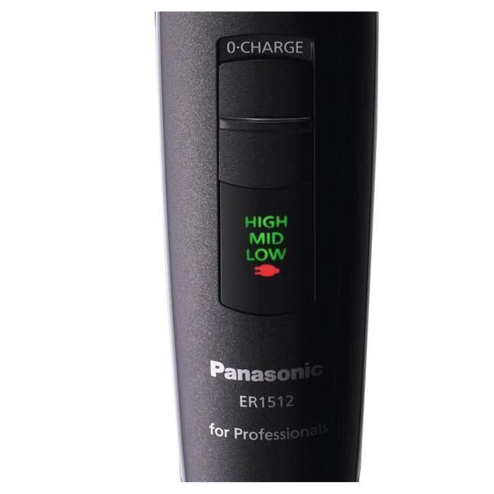 PANASONIC ER1512 - Cortapelos X-Taper Blade - Cortapelos profesional - Autonomía hasta 70 minutos - Motor rotativo 2 PANASONIC ER1512 - Cortapelos X-Taper Blade - Cortapelos profesional - Autonomía hasta 70 minutos - Motor rotativo 2