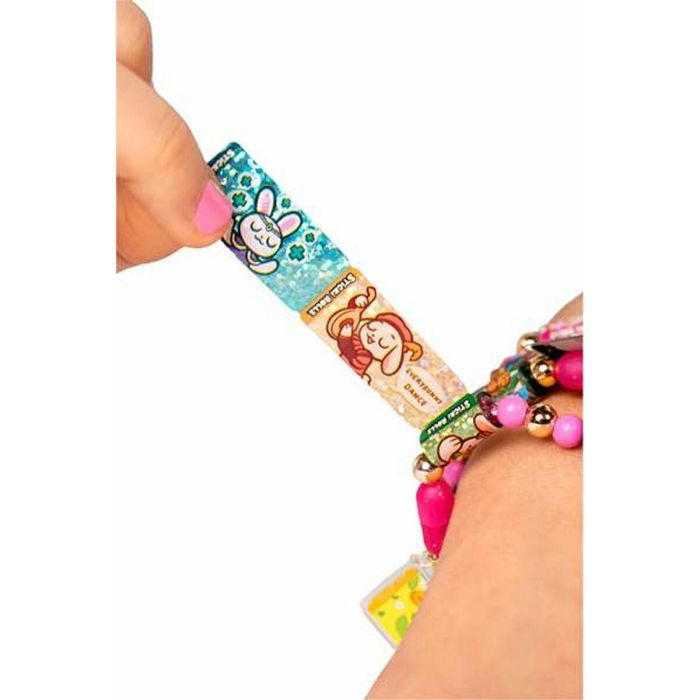 Set de pulseras sticki rolls ¡crea impresionantes pulseras con temática hawaii! incluye 2 rollos intercambiables 1