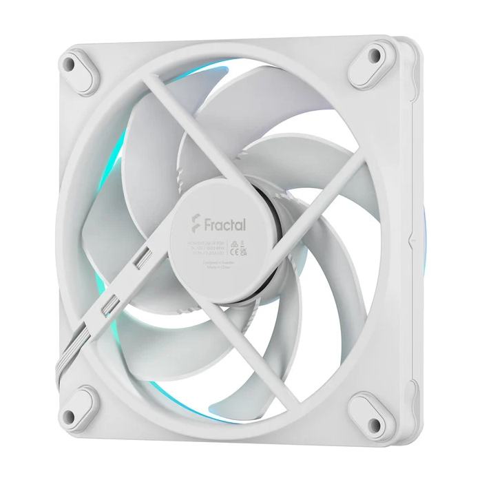 Fractal Design Ventilador Caja Momentum 14 RGB White FD-F-MR1-1402 - 140mm, ARGB, LCP, Silent 3 Fractal Design Ventilador Caja Momentum 14 RGB White FD-F-MR1-1402 - 140mm, ARGB, LCP, Silent 3